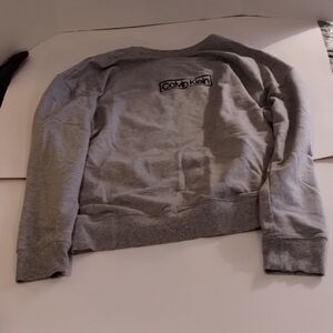 Calvin Klein White Sweatshirt – Soft Lightweight Loungewear